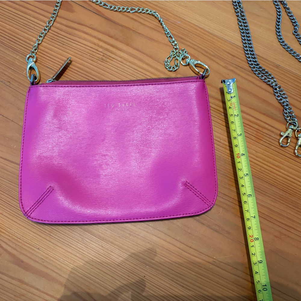 Ted Baker Pink Chain Strap Women's Bag - Picture 4 of 9
